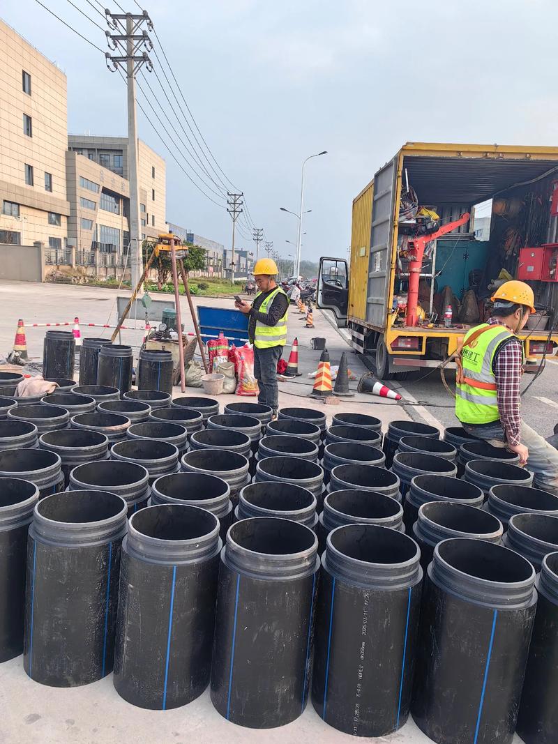 黄石港管道短管置换